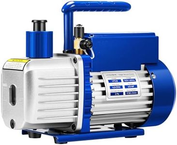 VIVOHOME 1/3 HP 4.5 CFM 1 Stage A2L HVAC Vacuum Pump, Sparkless Motor for R32 R1234yf R454B R134a R22 R410a Systems, Auto AC Vacuum Pump for Air Conditioner Refrigeration Maintenance with Oil Bottle