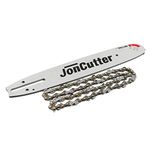 Farmertec 16 inch 3/8 LP .050 57DL Saw chain and Guide Bar Combo Compatible with JonCutter G3800 Chainsaw