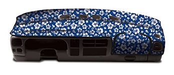 Coverking Custom Fit Dashcovers for Select Jeep Grand Cherokee Models - Velour (Hawaiian Blue)