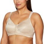 Playtex Womens 18 Hour Posture Wirefree Bra, Nude, 38D US