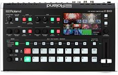 ROLAND Professional A/V HD Video Switcher 8-Channel Video - 18-Channel Digital Audio Mixer (V-8HD)