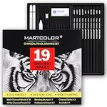 MARTCOLOR Charcoal Drawing Set, 19 