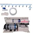 CSI INTERNATIONAL High Pressure Fogger Kit with 10 Nozzles | Mist Cooling System for Outdoor Patio, Garden, Greenhouse & Poultry Farm | Water Spray Cooling Kit for Terrace, Nursery & Irrigation Use