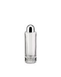 Alessi 5074/AO Oil-Vinegar Cruet in Steel Mirror Polished and Crystal, Stainless, Silver, 5.2 x 5.2 x 17.5 cm