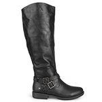 Brinley Co Women's Molly Boot, Black, 7 Regular US