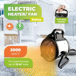BioGreen Electric Greenhouse Heater – Portable Plant Warmer