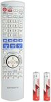 EUR7659Y70 Remote Control Compatible with Panasonic DVD VCR Recorder DMR-ES25 DMR-ES35 DMR-ES45 DMR-ES46 DMR-ES25S DMR-ES35V DMR-ES45V DMR-ES36V DMR-ES45VS Replacement Controller with Batteries