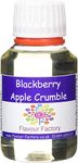 Flavour Factory Liquid Food Flavourings 100ml Flavour selections A-B (Apple & BlackBerry Crumble)