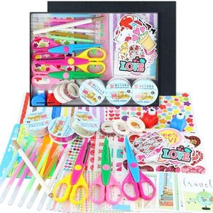 SICOHOME Scrapbooking Supplies Kit,Valentine's Day Scrapbooking Kit,Love Heart Sticker for Kids Adults,Love Craft Kit for Scrapbook Card Making Diary Planner Journal Classroom Craft Project