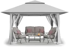 CROWN SHADES 13x13 Pop Up Gazebo, C