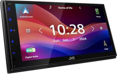 JVC KW-M595DBT - 17.3 cm WSVGA (1024 x 600px) Moniceiver with DAB+/FM, CarPlay, Android Car, Apple & Android USB Mirroring, Bluetooth, Capacitive Touch Panel, DSP, 4 x 50 Watt, 3 x Pre-Out 2.5 V