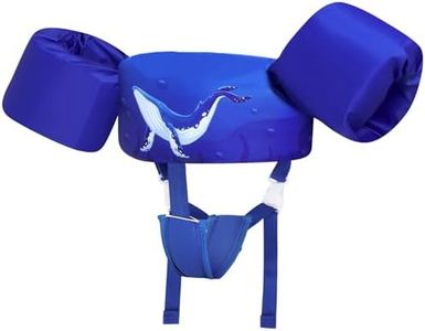 Toddler Swim Vest Toddler Floaties 20-30-50+ lbs Puddle Jumper Swim Floaties Pool Float Water Arm Wings Kids with Adjustable Crotch Strap Floaties, Learn to Swim Toddler Boys Girls and Child