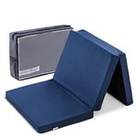 hauck 60 x 120cm Sleeper Folding Mattress/ Playmat (Navy)