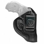 LEATHER IWB Holster. S&W J Frame 1-7/8 & 2-1/8 Barrel. Black R/H