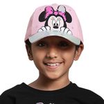 Kidsville Mickey & Friends Printed Multicolour Girl's Caps (Free Size)