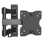 VonHaus TV Wall Bracket for 13-27" Screens, Articulating TV Bracket, Wall Mount with Full Tilt Swivel & Extension, 20kg Capacity, Max VESA: 100x100mm