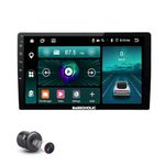 10-Inch Android Car Stereo | 1280x800 IPS HD Touchscreen, Auto CarPlay Support | Android 14 System, 2GB RAM, 32GB ROM, WiFi, GPS, Bluetooth, Reverse Camera Included (Multimedia Dashboard Player)