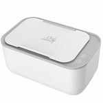 Baby Wipe Warmer, Wipe Warmer and Baby Wet Wipes Dispenser, Smart Precise Temperature Control Large Capacity Evenly Overall Heating Silence, Wipes Warmer for Babies Portable Wipe Warmer (White)