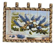 Tache 33 X 24 Inches Floral Sunlight Radiance Tapestry Wall Hanging Art Decor with Hanging Loops