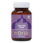 ZEROHARM Narie Thyroid Care Tablets|Hormonal Balance|Thyroid Support|Thyroid Balance|Regulated Tsh&Thyroid Hormones – T3 & T4|Improved Metabolism & Energy|Weight Management|Pack of 60 Veg Tablets