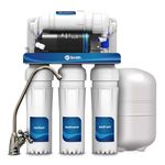 AO Smith X5 Under The Counter/Sink Water Purifier for home with copper | 6-stage Purification | Compact Purifier with high-speed purification