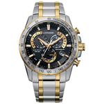 Citizen Eco-Drive PCAT Quartz Men's Watch, Stainless Steel, Technology, Two-Tone (Model: CB5894-50E)