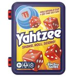 Yahtzee Dice Game | with Collapsible Cup & Storage Case | Fun Family Games for Kids, Teens, Adults | 30 Mins. | 2 or More Players | Ages 8+ (English & French Version)