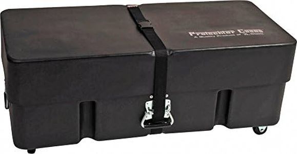 Gator Cases Protechtor Series Classic Compact Drum Hardware Accessory Case with (2) Wheels; 36"x16"x12" (GP-PC304W)