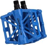 TXJ Sports Bike Pedals 9/16" Bicycle Pedals Mountain Bike, Aluminium Lightweight Platform Pedals for BMX MTB Road Bikes