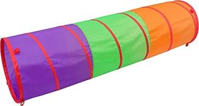 6 Foot Play Tunnel – Indoor Crawl Tube for Kids | Adventure Pop Up Toy Tent – Sunny Days Entertainment, Multicolor