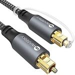 Optical Audio Cable, WARRKY 6ft Opt
