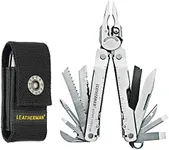 LEATHERMAN, Super Tool 300 Multitool with Premium Replaceable Wire Cutters and Saw, Stainless Steel with Nylon Sheath