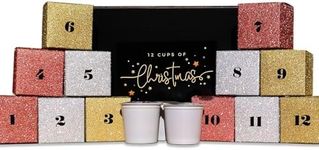 12 Days of Christmas Advent Calendar by Happy Packs | Hot Chocolate Pods Variety Pack | Seasonal Favorites | K Cup Hot Cocoa Advent Calendar 2024
