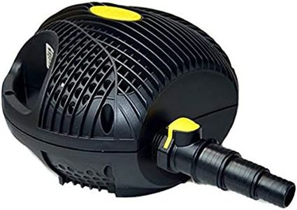 Laguna Max-Flo 1350 Electronic Waterfall and Filter Pump for Ponds Up to 2700-Gallon, Black