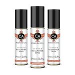 CA Perfume Impression of Etienne A. In Leather Man For Men Replica Fragrance Body Oil Dupes Alcohol-Free Essential Aromatherapy Sample Travel Size Concentrated Long Lasting Roll-On 0.3 Fl Oz-X3