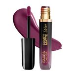 FACES CANADA Comfy Matte Wow Liquid Lipstick - Orchid Opulence 10, 3.8ml | One Swipe Application | Highly Pigmented | Comfortable Wear | Glides Smoothly | Long Lasting | Transferproof
