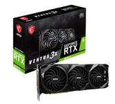 MSI GeForce RTX 3070 Ti VENTUS 3X 8G OC Gaming Graphics Card - 8GB GDDR6X, 1800 MHz, PCI Express Gen 4, 256 bit, 3x DP v 1.4a, HDMI 2.1 (Supports 4K)