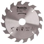 Makita D-03349 Circular Saw Blade for Wood 165 x 20 x 40 Teeth, 0 V, Silver/Black