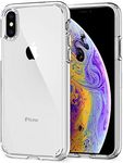 Spigen Ultra Hybrid Works with Apple iPhone Xs Case (2018) / iPhone X Case (2017) - Crystal Clear