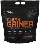 Rivalus Clean Gainer - Chocolate Fudge 10 Pound - Delicious Lean Mass Gainer with Premium Dairy Proteins, Complex Carbohydrates, and Quality Lipids, No Banned Substances, Made in USA