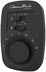 Coleman 9420-351 Heat/Cool Wall Thermostat - Analog Black