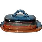 ALWAYS AZUL POTTERY Butter Dish in 