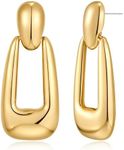 INNERDIVA Gold Drop Dangle Earrings