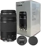 Canon EF 75-300mm f/4-5.6 III Telephoto Zoom Lens Black