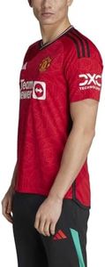 adidas Men's Home 23/24 Manchester United Fc Short Sleeve Football Jersey