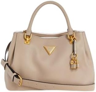 GUESS Cosette Luxury Satchel, Taupe, One Size