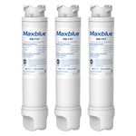 Maxblue Refrigerator Water Filter Replacement for Frigidaire® EPTWFU01® Pure Source® Ultra II, FPBC2277RF, FPBG2277RF, FGHB2868TP, FFHD2250TD, FGSC2335TF, FGSC2335TD, LGHD2369TF, FPBS2777RF, Pack of 3