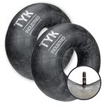 (2-Pack) TYK Industries 23x8.50-12, 23x9.50-12 Inner Tube for Lawn Mower Tractor Tires, Replacement Tube for Lawn Tractors, Mowers, Carts, Power Equipment with TR13 Valve Stems