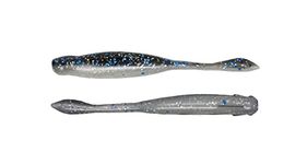X Zone Lures Hot Shot Minnow Lures for Bass and Walleye, Infused with X Zone Scent Formula, 3.25" (8 Pack)