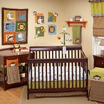 NoJo Crib Bedding Set, Zambia